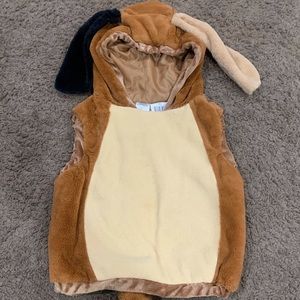 2T hooded dog costume